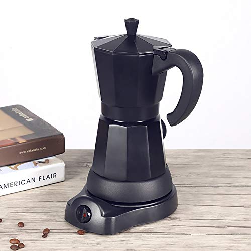 Espressokocher Elektrische Kaffeemaschine Camping Mokka Maschine für 6 Tassen (300ml)