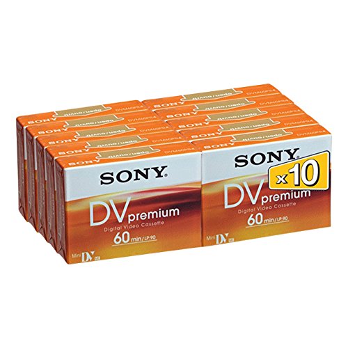 Sony DVM60PR miniDV Videocassette (60 min) 10er Pack