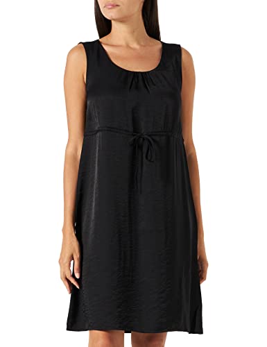 ESPRIT Maternity Damen Dress WVN Sl Kleid, Schwarz (Black 001), (Herstellergröße: 38)
