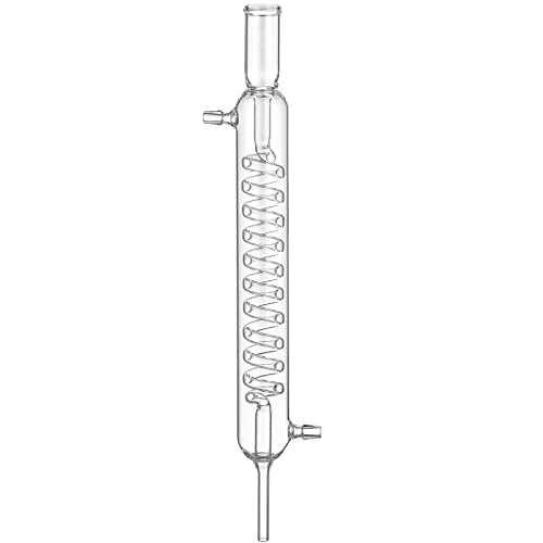 ULTECHNOVO Chemie Labor Glaswaren Tube Laborwerkzeug Destillation Kondensator-Destillationsgerät Extraktionsgerät Glaskondensator für Rohranschluss
