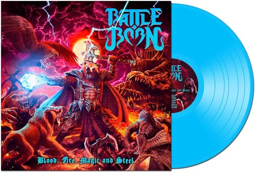 Blood,Fire,Magic and Steel (Solid Blue Vinyl) [Vinyl LP]