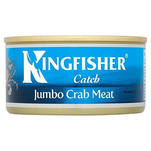 Kingfisher Jumbo Krabbenfleisch in Salzlake (170g) - Packung mit 6