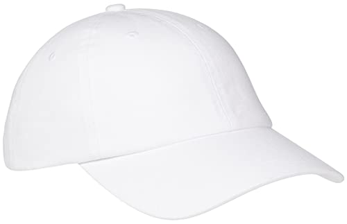 Enter the Complex® Dad Hat, Base Cap, weiches Kopfteil, 100% Pre-Washed Cotton Twill, Größenverstellbar, Weiß