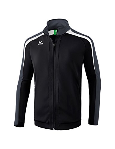 Erima Kinder Liga 2.0 Trainingsjacke Jacke, schwarz/Weiß/dunkelgrau, 152