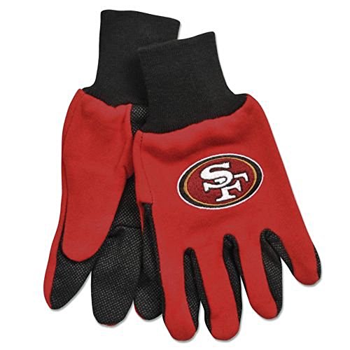 NFL Handschuhe zweifarbig, San Francisco 49Ers