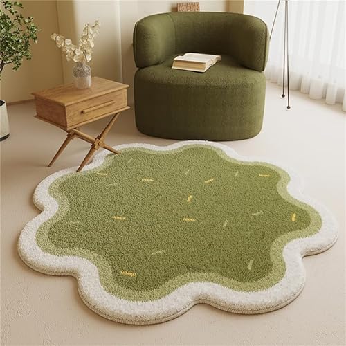 Kaschmir-Imitation Teppich Schlafzimmer Blumenform Bereich Teppich Garderobe Fußmatte Großes Wohnzimmer Teppich Kissen Zimmer Dekor Fußmatte