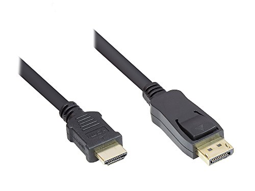 DisplayPort auf DVI-D 24+1 Anschlusskabel 1,8m, Good Connections®