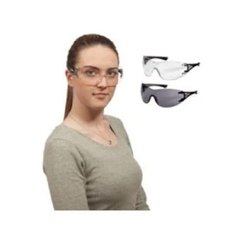 neoLab 1-1623 Schutzbrille, X-Trend Bügel, Scheibe, Farblos/Schwarz