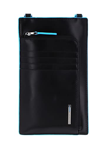 Piquadro, Blue Square Handytasche Rfid Leder 11,5 Cm in mittelbraun, Handyhüllen & Zubehör für Damen