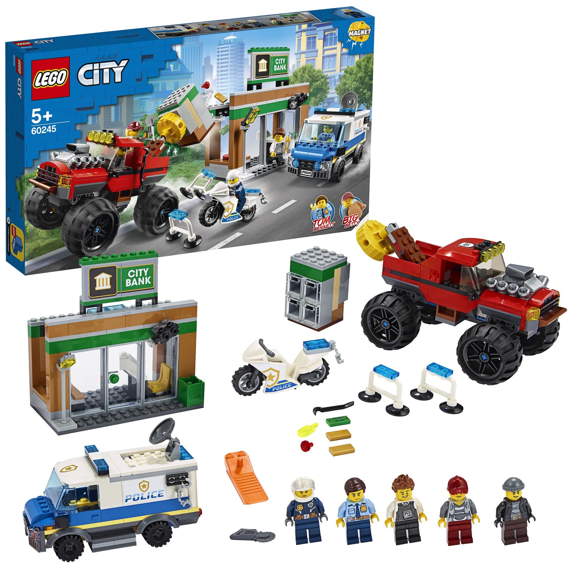 LEGO 60245 City Police Raubüberfall mit dem Monster-Truck