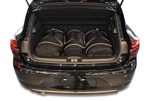 KJUST Dedizierte Kofferraumtaschen 3 stk kompatibel mit RENAULT CLIO V 2019 -