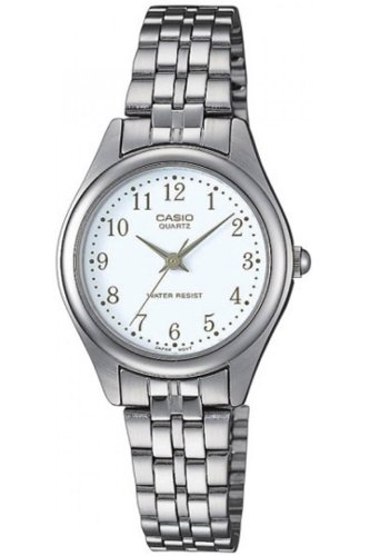 Casio Damen-Armbanduhr Analog Edelstahl silber LTP-1129A-7BEF