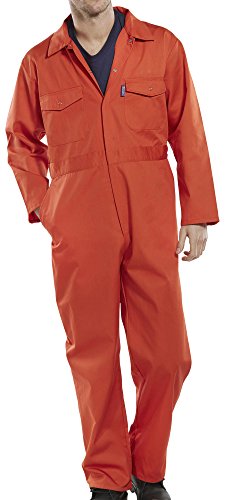 Clickworkwear Overall in Orange, 46