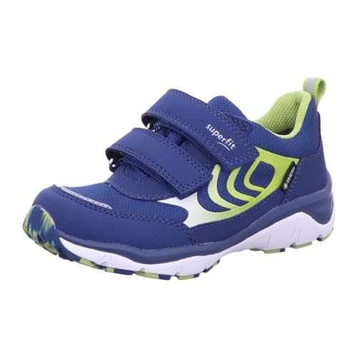 Superfit Baby-Jungen SPORT5 Gore-Tex Sandale, Blau/Hellgrün 8000, 21 EU