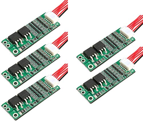 5pcs 5s 15a Li-ion litio Battery BMS 18650 18v 21v Charger Protection Board