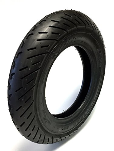 CST Reifen 3.00-8, schwarz mit Schlauch Leichtlaufprofil Racing - kompatibel mit zahlreichen Rollstühlen, Elektromobil, Scooter