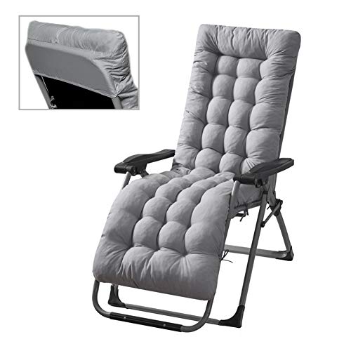 Akemaio Patio Chaise Lounge Kissen Soft Sun Lounger Kissen Pad Lounge Chair Kissen für Reiseurlaub Indoor Outdoor