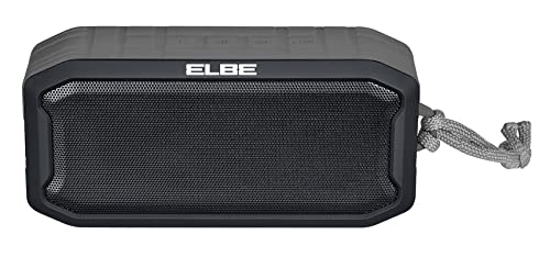 Elbe ALT-G15-TWS Bluetooth-Lautsprecher, 5 W, grau, Wasserschutz IPX7 TWS, Kopplung von Zwei Modellen für Surround Sound