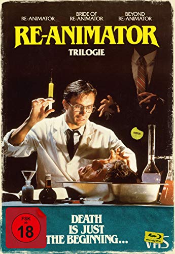 Re-Animator 1-3 - 4-Disc Limited Collector's Edition im VHS-Design [Blu-ray]