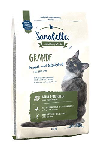 Sanabelle Grande | Katzentrockenfutter für ausgewachsene Katzen (besonders geeignet für große Rassen), 1er Pack (1 x 10000 g)