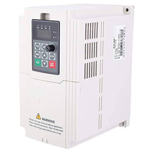 Frequenzumrichter 380V, VFD Frequenzumrichter 1.5KW-7.5KW, 3 Phasiger Eingang und Ausgang Wechselrichter VFD CNC Umrichter(5.5KW)