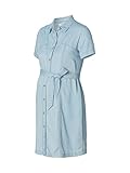 ESPRIT Damen Dress Woven Nursing Short Sleeve Kleid, Blue Lightwashed-950, 40