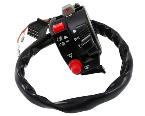 PW Lenkerschalter 2 universal kompatibel für ATV, Quad + MRD, links, Licht/Hupe/Kill usw