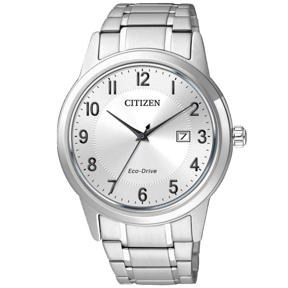 Citizen Herren Analog Quarz Uhr mit Edelstahl Armband AW1231-58B