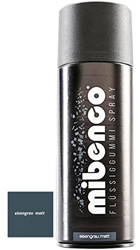 mibenco Flüssiggummi Spray eisengrau matt - 400 ml