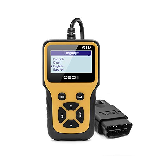 GGQF V311A OBD2 Car-Code-Reader mit DTC-BAT-Tastenkombination Wird zum Erkennen von Motorsystemen, Lese- und Löschen von Fehlercodes verwendet