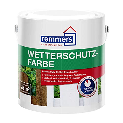 REMMERS WETTERSCHUTZ-FARBE - 2.5 LTR (FLASCHENGRUEN) [SP]