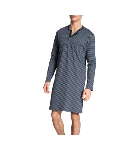 Calida Herren Relax Streamline Einteiliger Schlafanzug, Blau (Dark Sapphire 479), XX-Large (Herstellergröße:XXL)