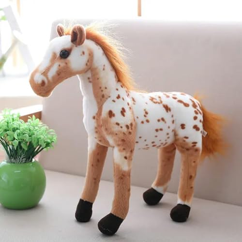 LfrAnk Plüsch Pferd Spielzeug Plüsch Tier Puppe Geburtstag Geschenke Home Store Dekorieren von hochwertigem Spielzeug 60cm 1
