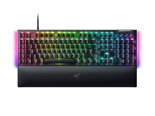 Razer BlackWidow V4 - Mechanical Gaming Keyboard with Chroma RGB - DE Yellow