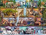 Ravensburger Puzzle 16652 - Großartige Tierwelt - 2000 Teile Puzzle für Erwachsene und Kinder ab 14 Jahren, Motiv von Aimee Stewart