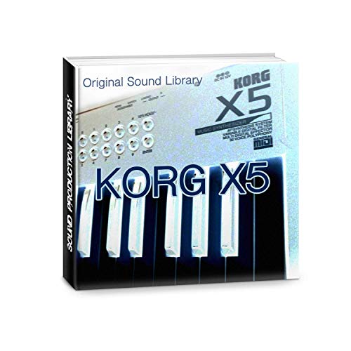 KORG X5X5D/X5DR/05R/W - Large Original Factory and NEW Created Huge Sound Library and Editors on CD or download