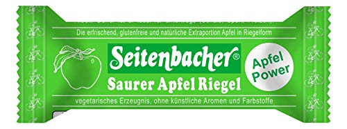 Seitenbacher Saurer Apfel-Riegel I lactosefrei I glutenfrei I erfrischend I vegan (12x50g)