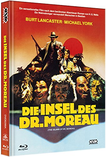 Die Insel des Dr. Moreau [Blu-Ray+DVD] auf 444 limitiertes Mediabook Cover A