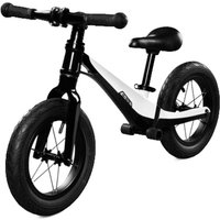 Micro Mobility GB0031 Micro Balance Bike Deluxe Pro Laufrad, Schwarz/Weiß