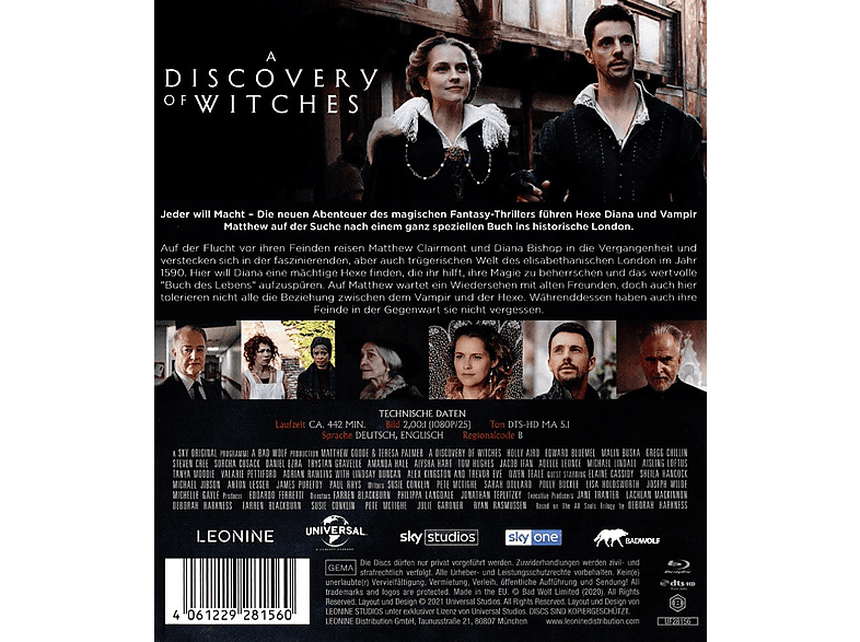 A Discovery of Witches - Staffel 2 Blu-ray