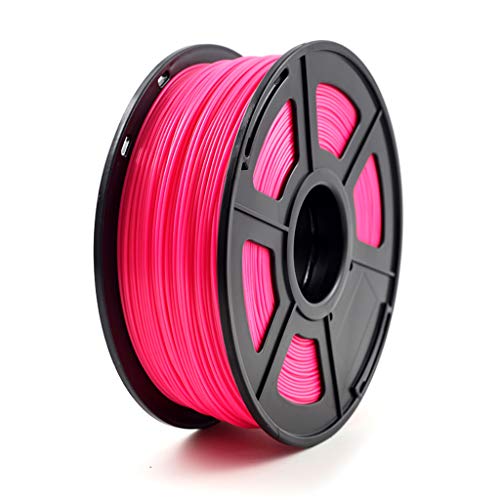 ABS 3D-Druckfilament 1 Kg Spule 1,75 Mm Druckstift Für 3D-Druckerspule(Color:Rose Red)