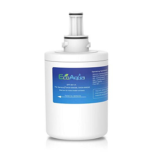 4 x Wasserfilter EcoAqua EFF-6011A für Samsung DA29-00003B