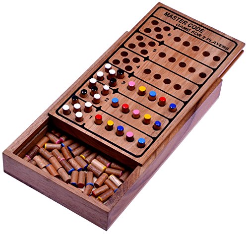 Code Finder - Master Code - Superhirn - Strategiespiel - Denkspiel - Knobelspiel - Brettspiel aus Holz