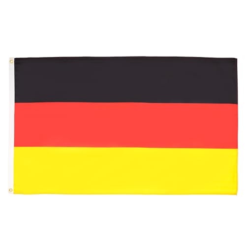 AZ FLAG Flagge Deutschland 250x150cm - DEUTSCHE Fahne 150 x 250 cm - flaggen Top Qualität
