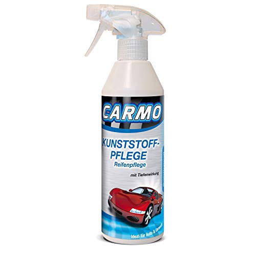 CARMO Kunststoffpflege mit Tiefenwirkung/Reifenpflege - 12 Stück