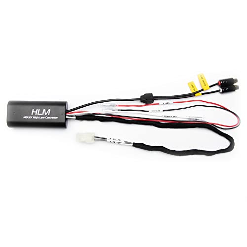 Option HLM - High-Low-Adapter für Abgriff des Audiosignals von Werks-Autoradios - Molex Version
