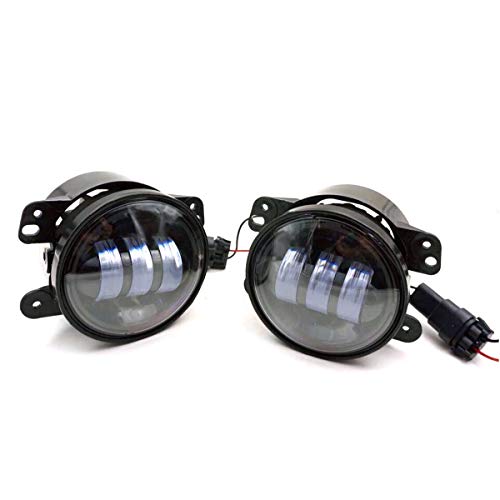 SXMA Emark 4 Zoll Runde LED-Nebelscheinwerfer 30W Spot Beam Scheinwerferlampe für Driving Offroad