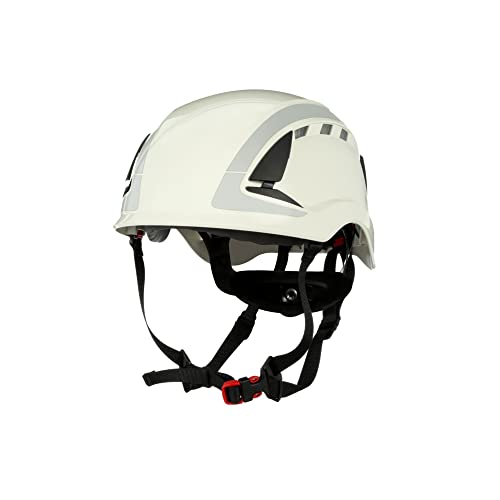 3M X5001V-CE Schutzhelm mit UV-Sensor, reflektierend, belüftet Weiß EN 397, EN 12492