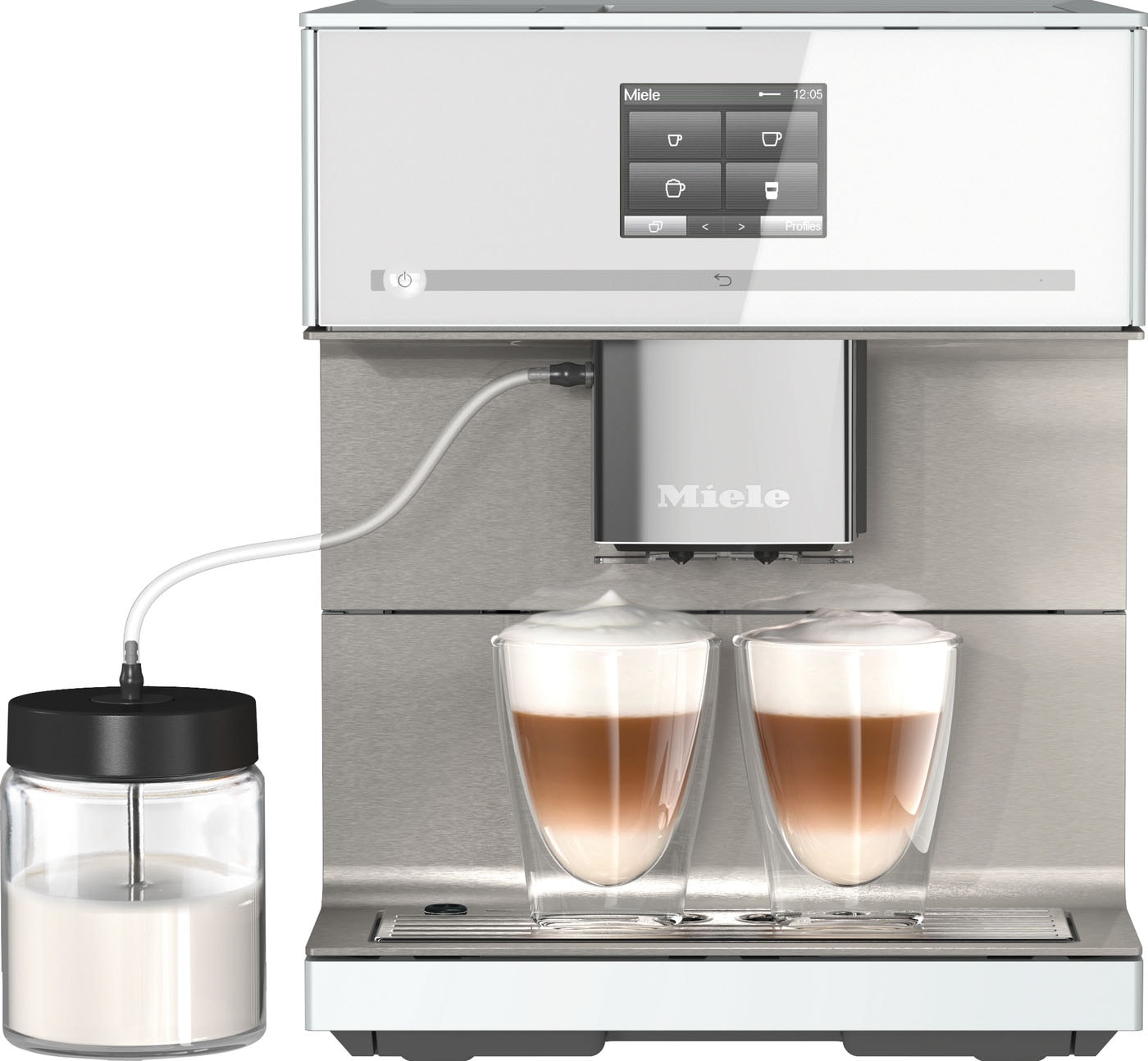 Miele Kaffeevollautomat "CM7550 CoffeePassion, inkl. Milchgefäß, Kaffeekannenfunktion" 2
