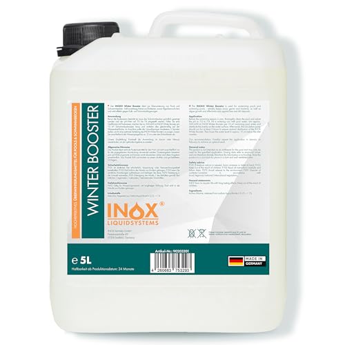 INOX® - Effektiver Winter Booster 5L | Winterschutzmittel für Pools | Überwinterungsmittel Algizid | Einfache Poolpflege